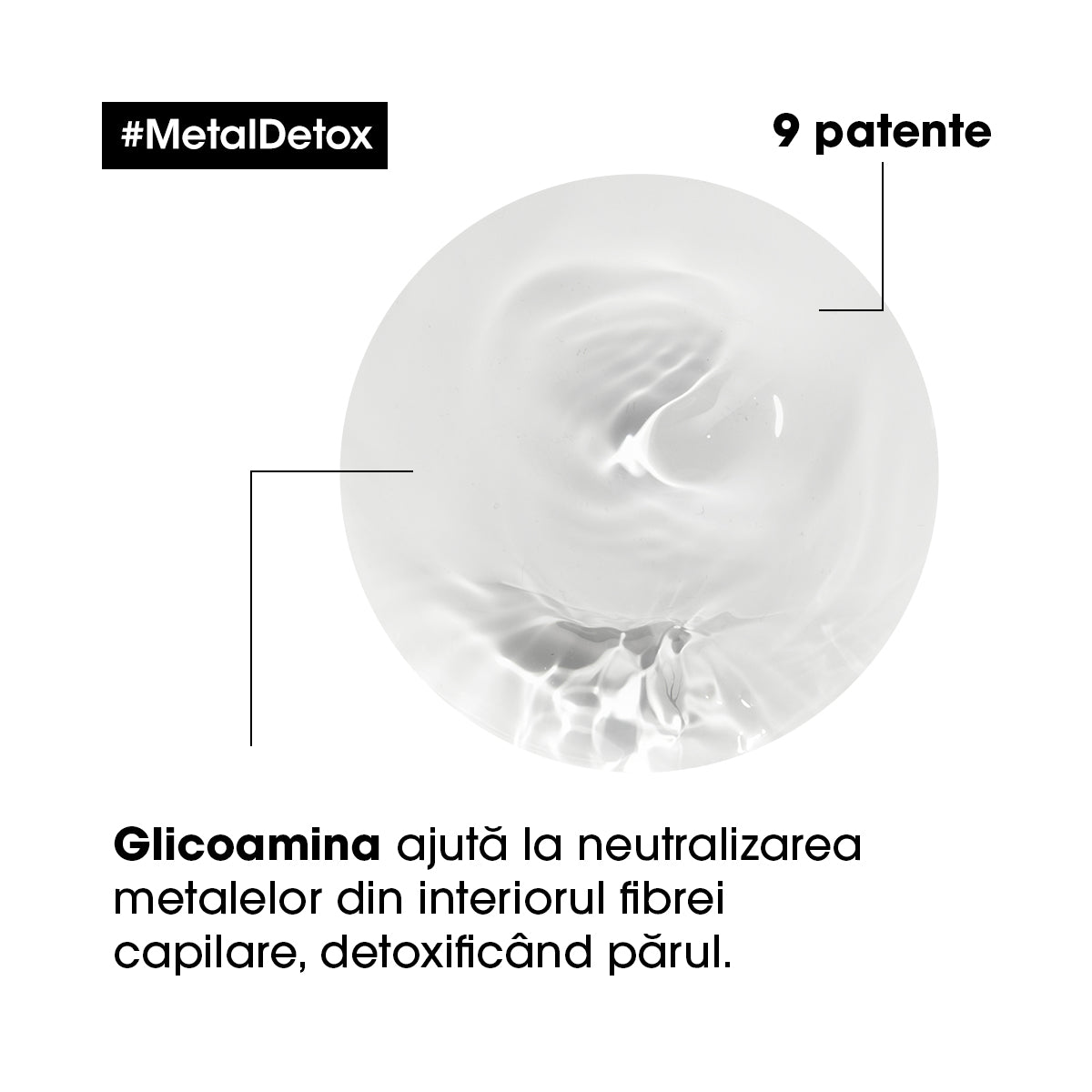 Masca de par L'Oréal Professionnel Serie Expert Metal Detox cu sistem de protectie anti-depunere a metalelor, toate tipurile de par decolorat, colorat sau balayage 250 ml