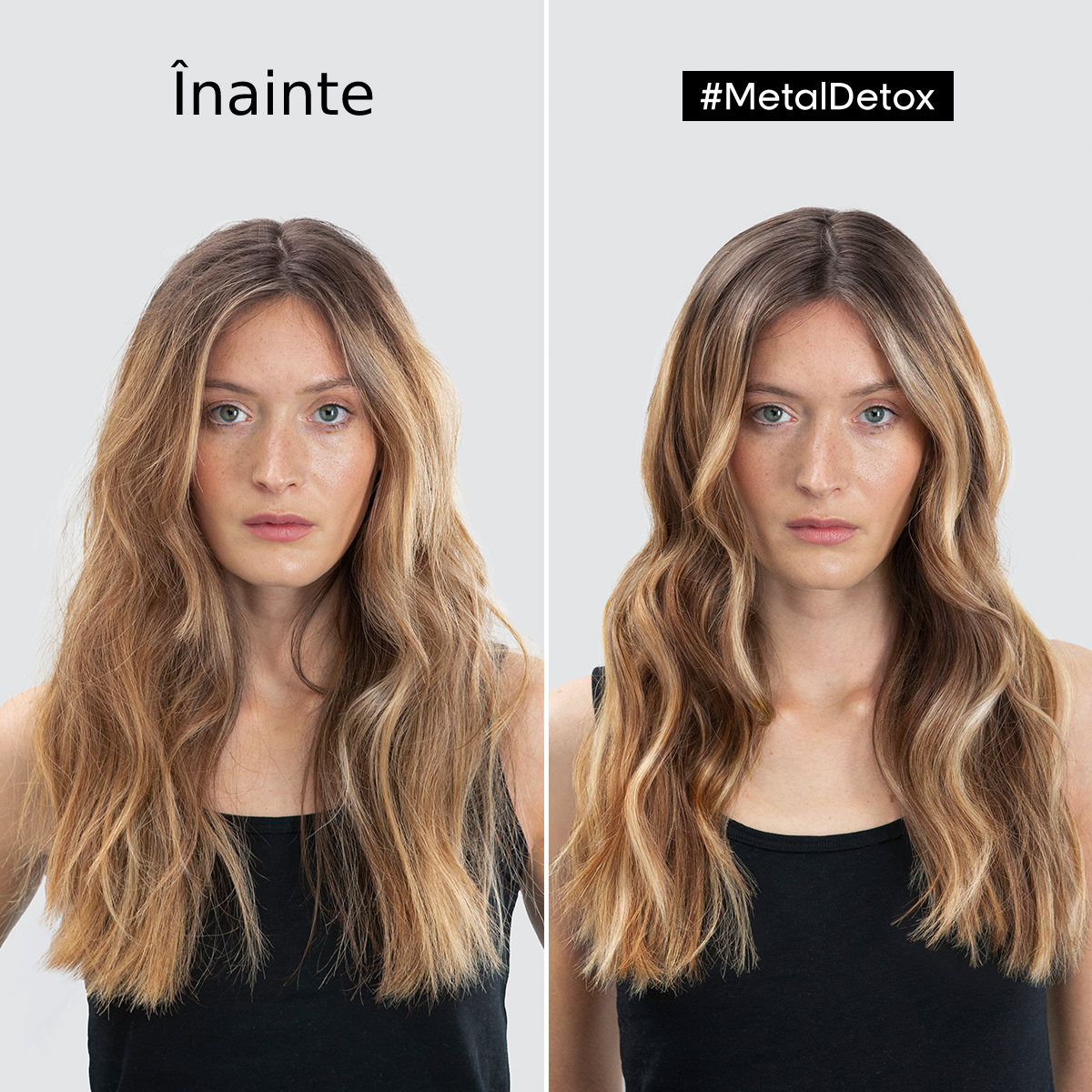 Masca de par L'Oréal Professionnel Serie Expert Metal Detox cu sistem de protectie anti-depunere a metalelor, toate tipurile de par decolorat, colorat sau balayage 250 ml