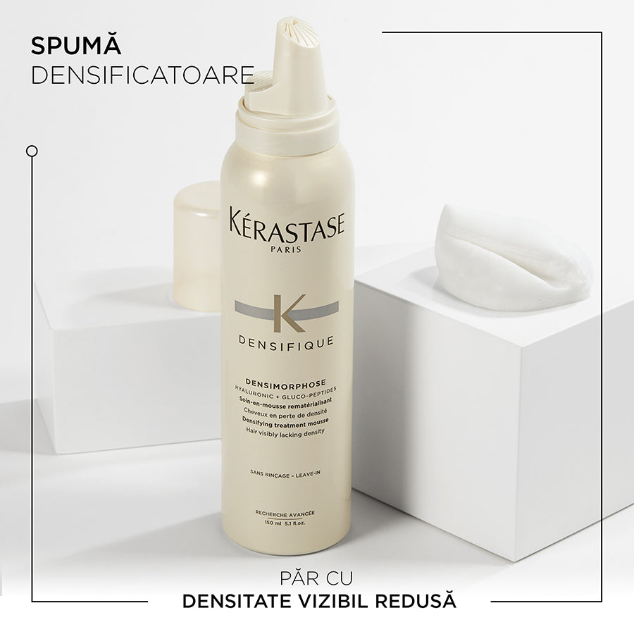 Spumă tratament pentru păr fin - Kérastase Densifique Densimorphose - Volum și densificare - 120ml