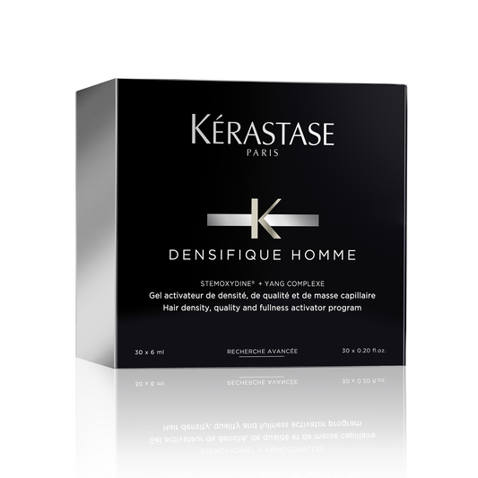 Tratament fiole pentru păr densitate - Kérastase Densifique Cure Densifique Homme - Fortifiere pentru bărbați - 30x6ml