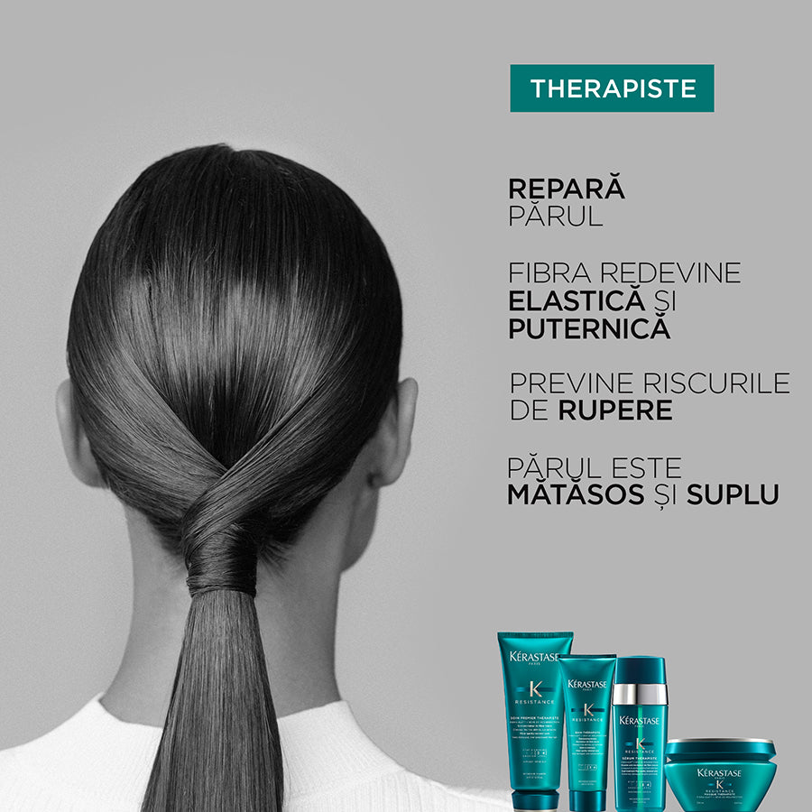 Shampoo conditioner for very damaged hair - Kérastase Résistance Bain Thérapiste - Intensive cleansing and restoration - 250ml