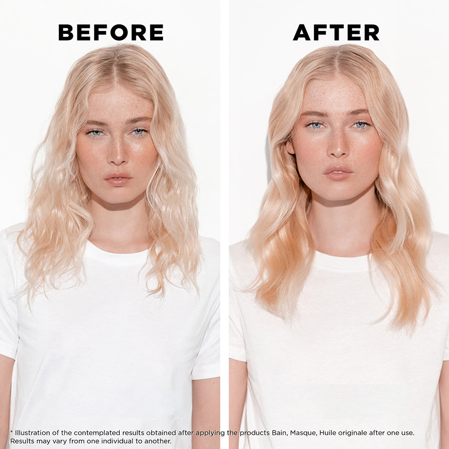 Șampon infuzat cu ulei pentru păr tern - Kérastase Elixir Ultime Le Bain - Curățare și strălucire - 250ml