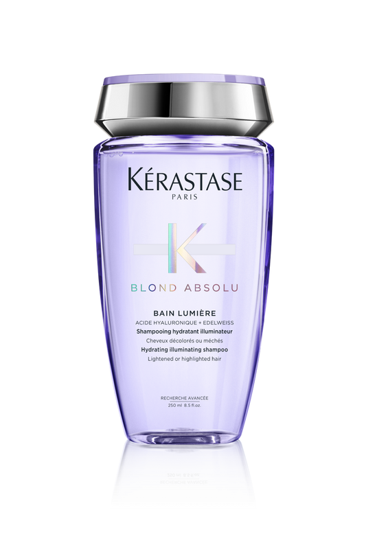 Șampon hidratant - Kérastase Blond Absolu Bain Lumiere - Iluminator pentru păr decolorat sau cu șuvițe blonde - 250ml
