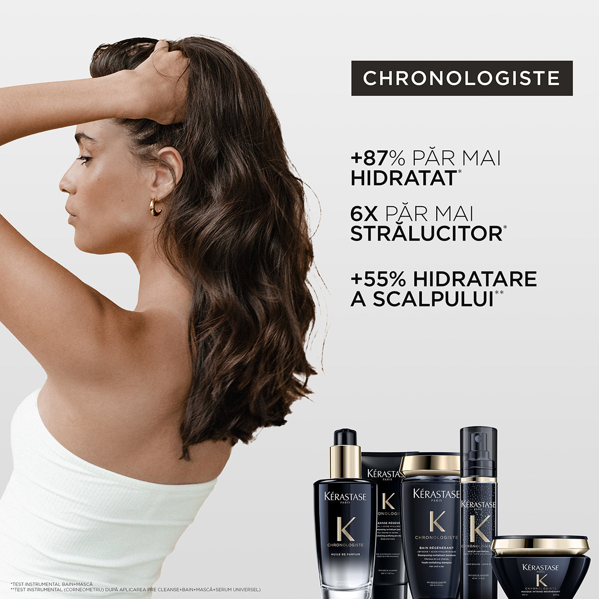 Mască regeneratoare pentru păr - Kérastase Chronologiste Masque Intense Regenerant - Regenerare și revitalizare intensă - 200ml