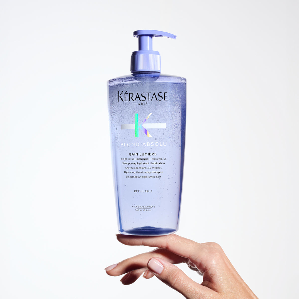 Șampon hidratant iluminator - Kerastase Blond Absolu Bain Lumiere - reîncărcabil 500ml