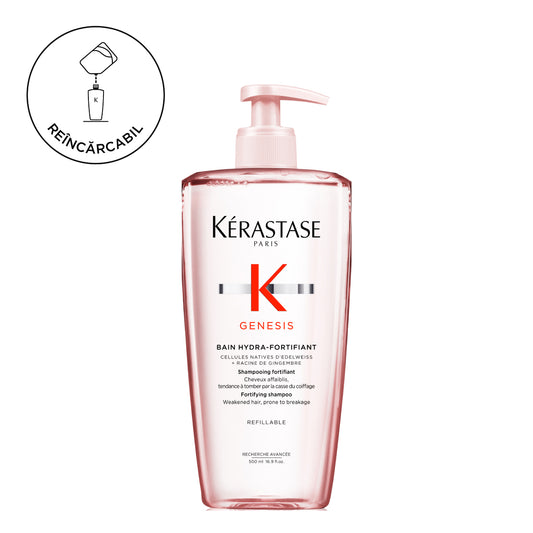 Sampon Pentru Par Gras Subtiat Reincarcabil - Kerastase Genesis Bain Hydra-Fortifiant 500ml