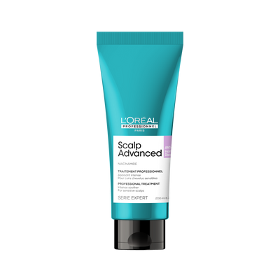 L'Oréal Professionnel Serie Expert Scalp Advanced Professional Soothing Treatment for Sensitive Scalp, with Niacinamide, 200ml