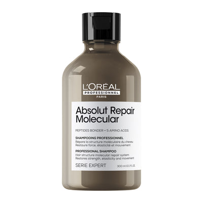 L'Oreal Professionnel Serie Expert Absolut Repair Molecular Shampoo for Damaged Hair - 300 ml