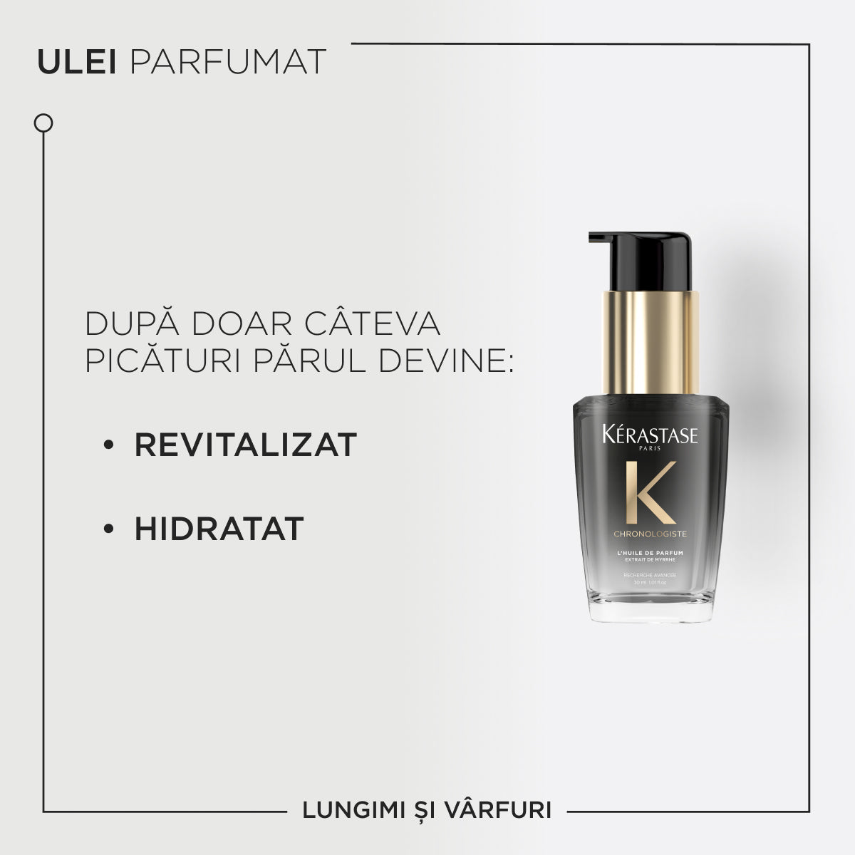 Ulei de par parfumat Kérastase Chronologiste Huile de Parfum ulei de par parfumat, travel size 30 ml