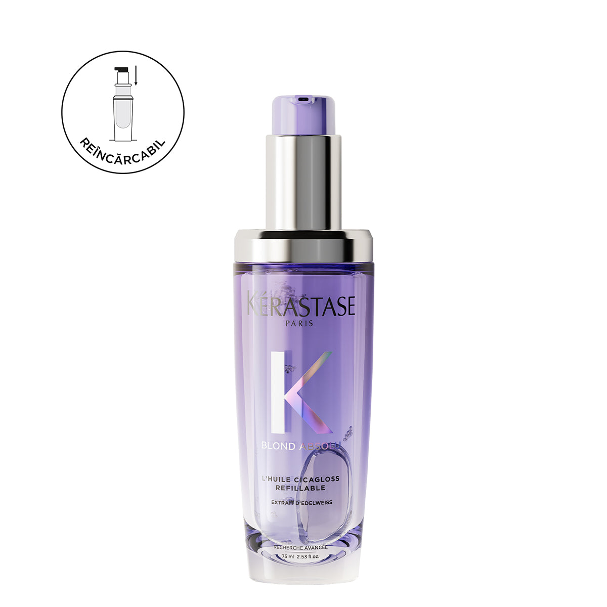 Ulei Pentru Par Blond Reincarcabil - Kerastase Blond Absolu L'Huile Cicagloss 75ml
