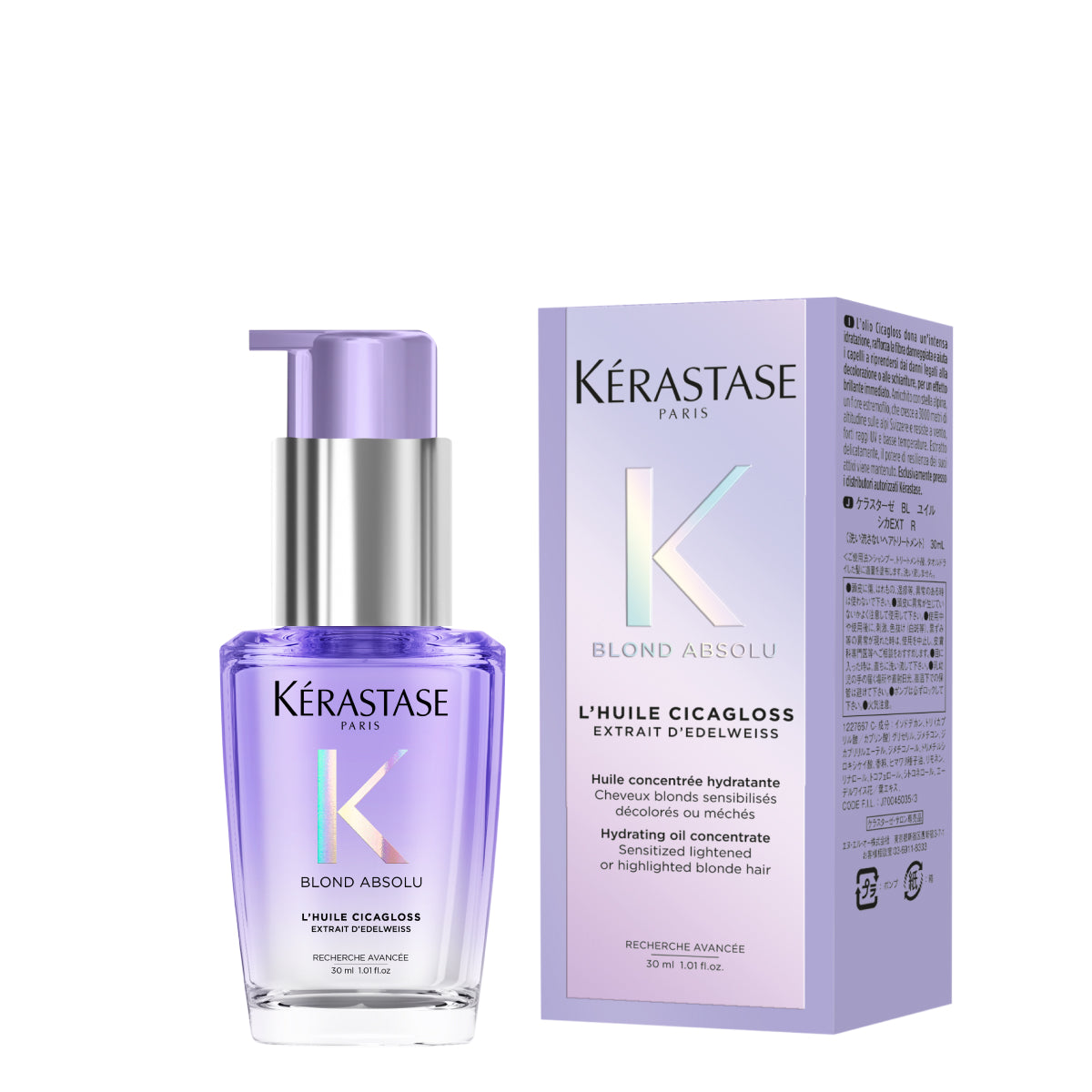 Ulei de par pentru par blond - Kerastase Blond Absolu L'Huile Cicagloss 30ml