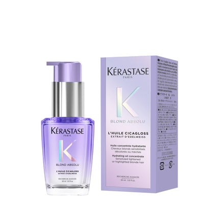 Hair oil for blonde hair - Kerastase Blond Absolu L'Huile Cicagloss 30ml