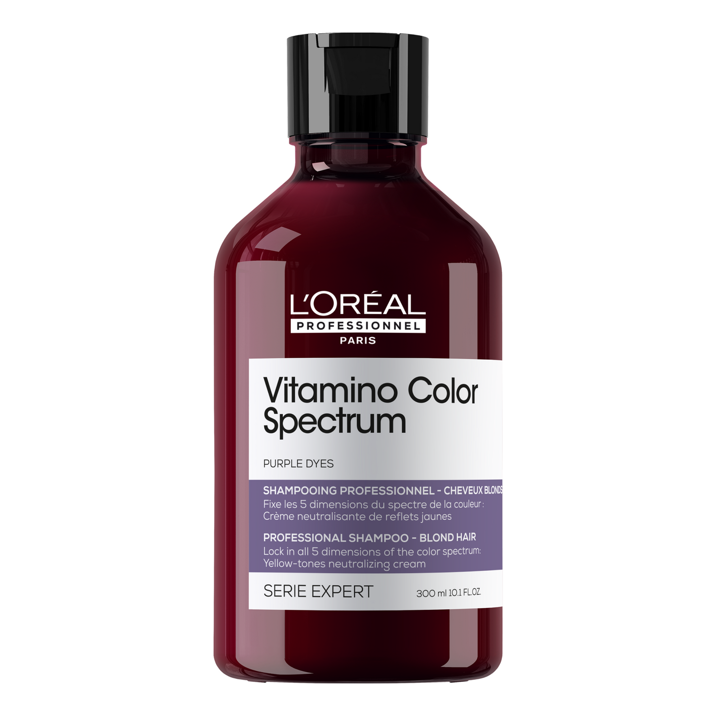 Sampon L’Oreal Professionnel SE Vitamino Color Spectrum Purple, pentru neutralizarea tonurilor de galben, 300ml