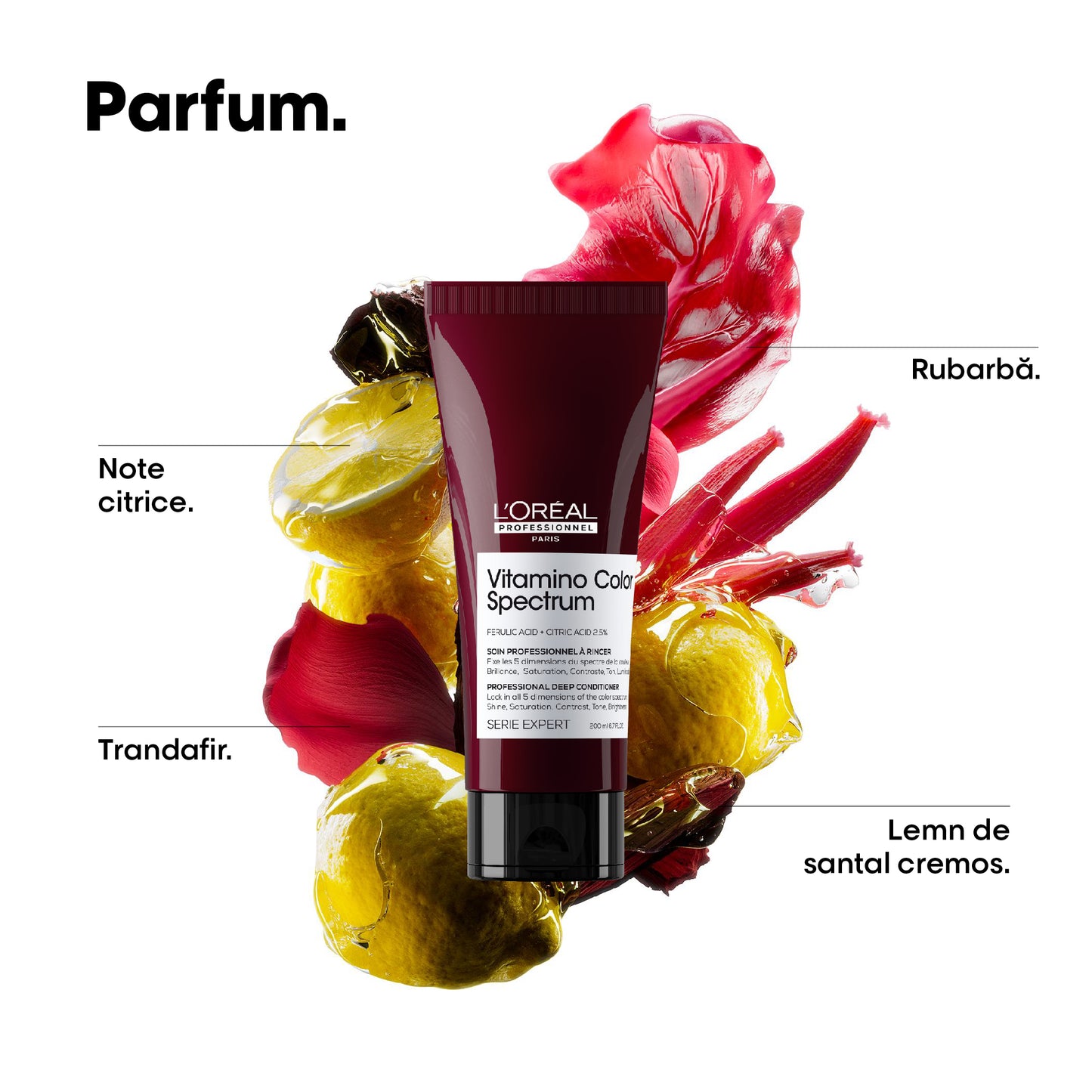 Balsam de par L'Oreal Professionnel Serie Expert Vitamino Color Spectrum, pentru intretinerea culorii, 200ml