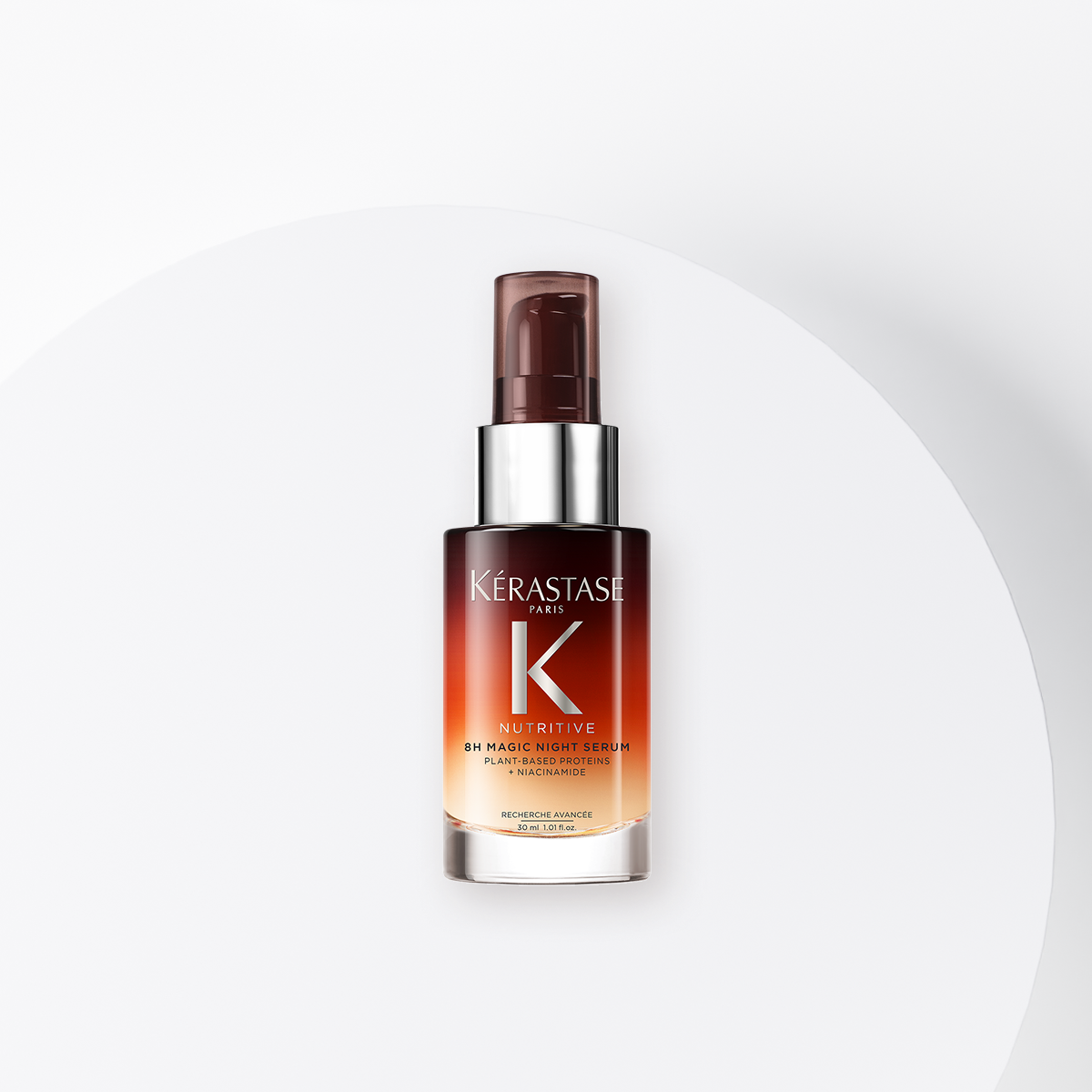 Kérastase Nutritive 8H Magic Night Serum, serum hranitor de noapte pentru par uscat 30 ml