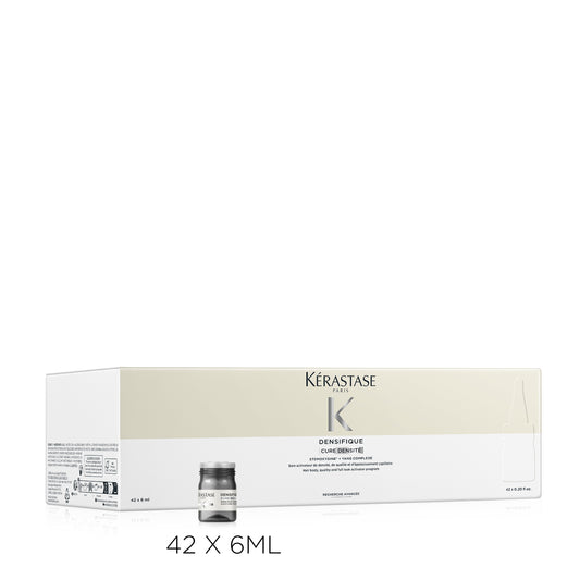 Fiole Kérastase Densifique Cure Densité Ingrijire activa pentru mentinerea densitatii, calitatii si texturii parului 42x6ml