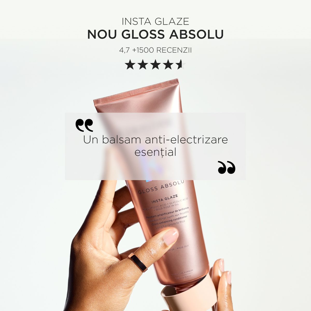 Balsam de par Kerastase Gloss Absolu Insta Glaze, cu efect anti-electrizare, 250ml