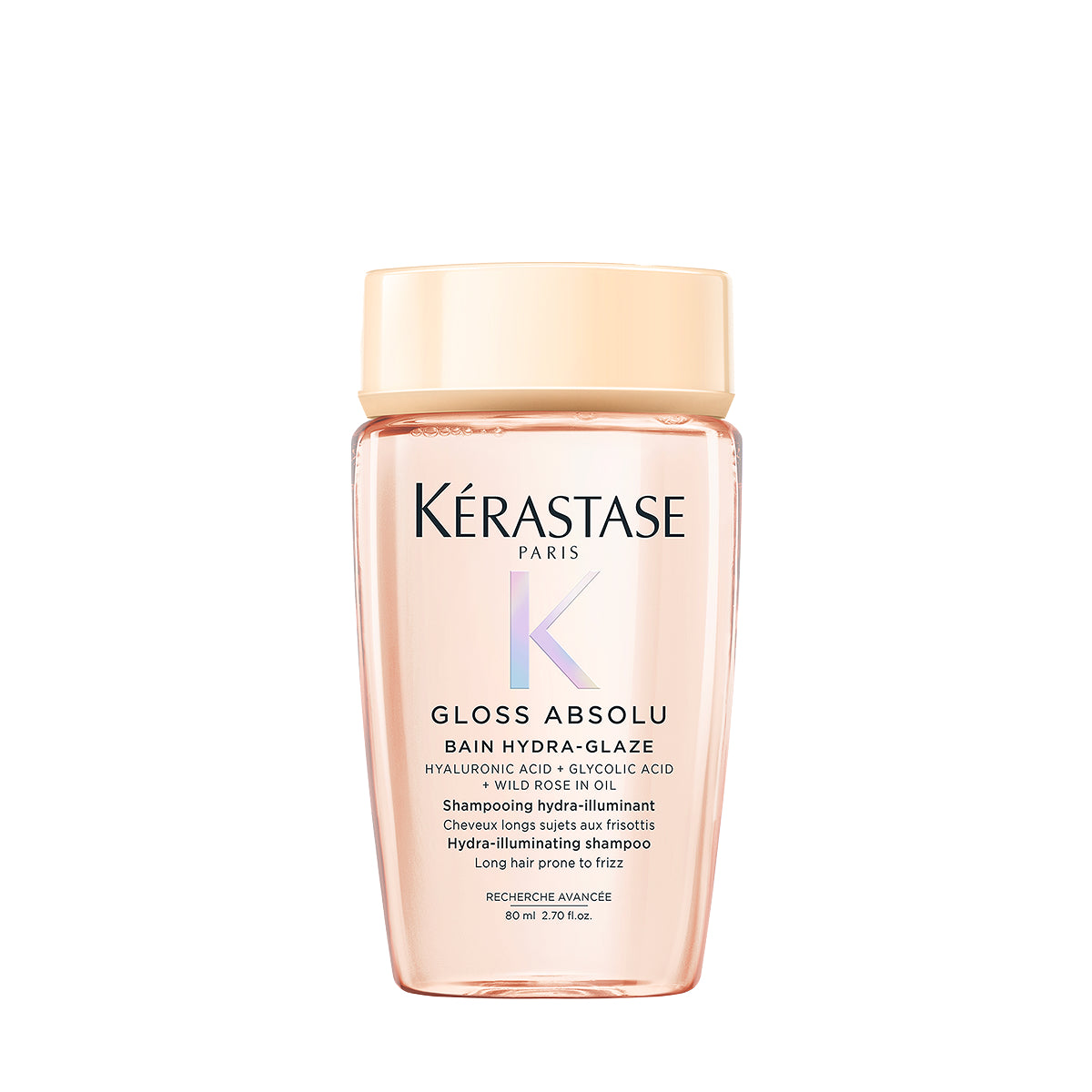Kérastase Gloss Absolu Bain Hydra-Glaze Sampon pentru par lung, predispus la electrizare 80 ml