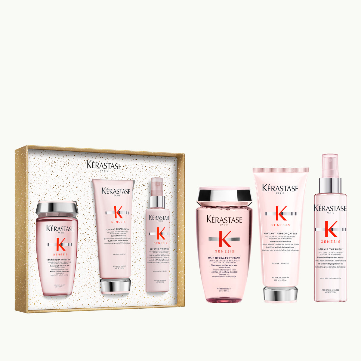 Set Kérastase Genesis Fondant Holidays 2025, Pentru fortifierea parului slabit