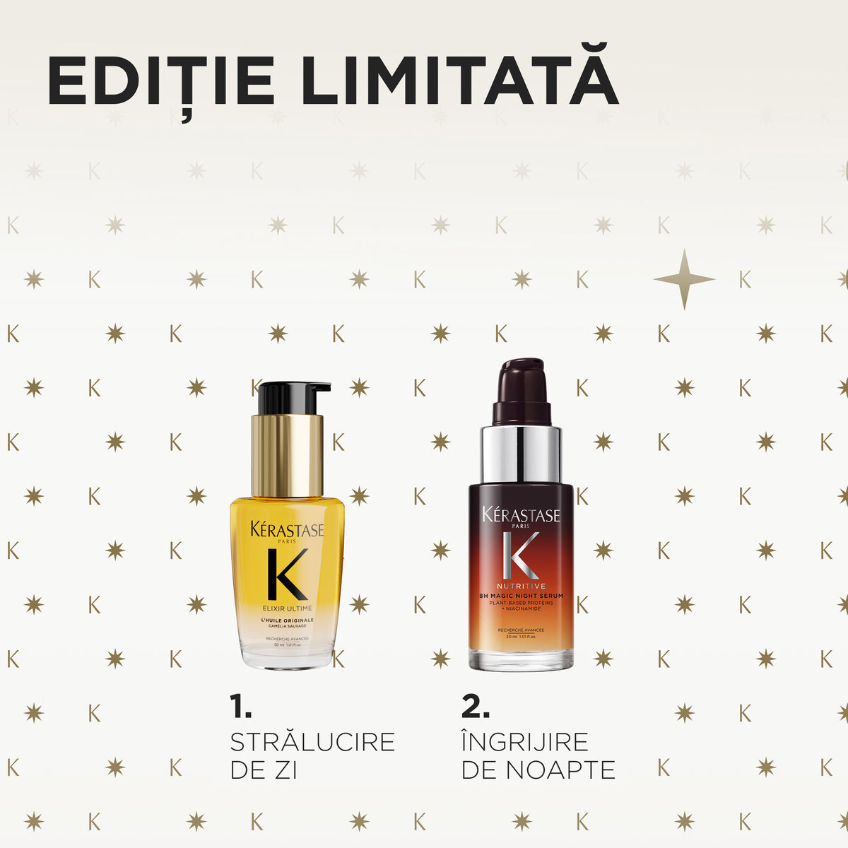 Set Kérastase MINI HERO Duo Holiday 2026 pentru hidratare și strălucire – imagine 8