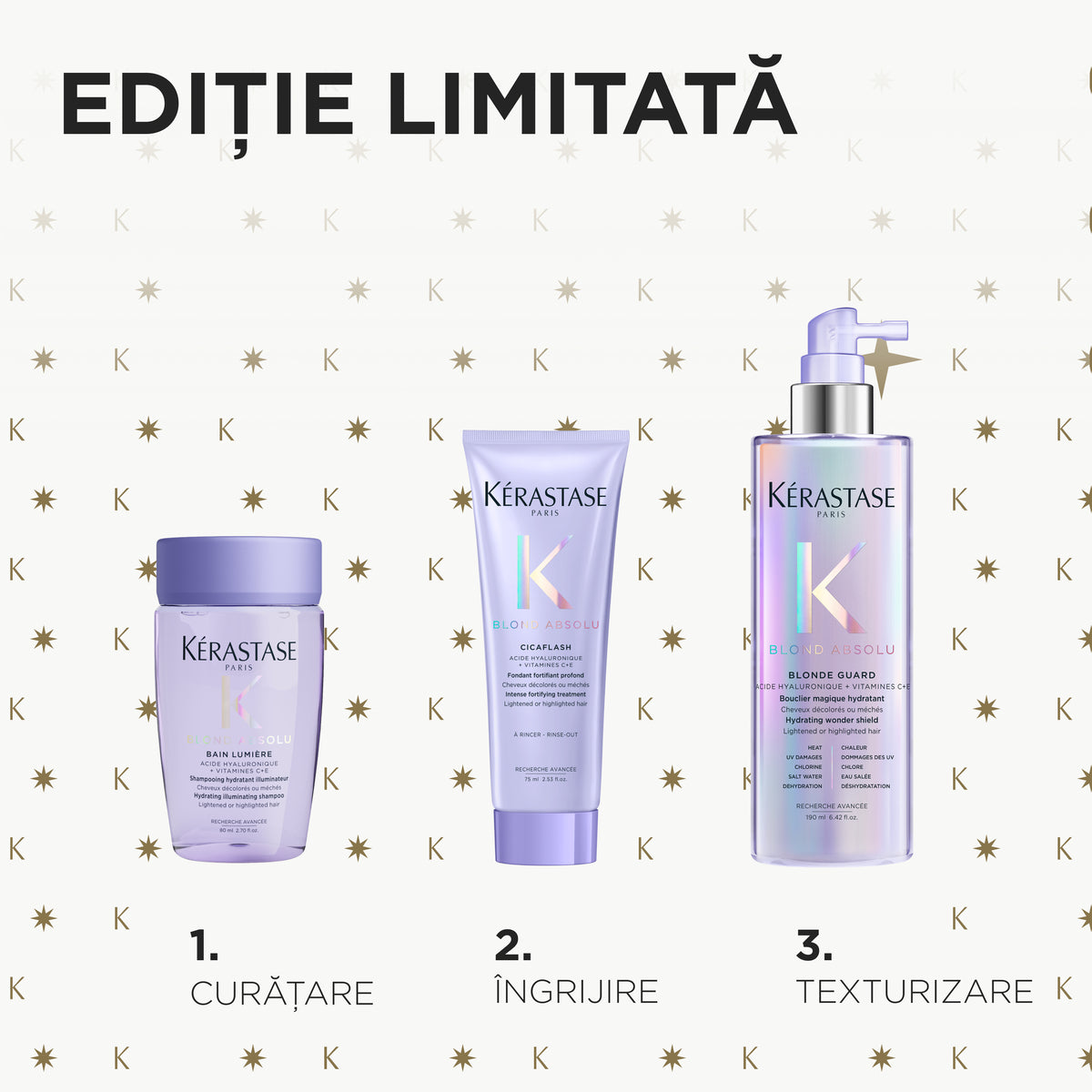 Set Kérastase Blond Absolu Holiday 2026 pentru un păr blond hidratat și luminos – imagine 8
