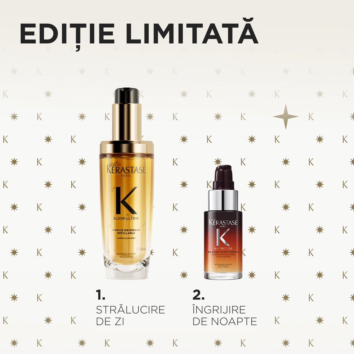 Set Kérastase Iconics Duo Holiday 2026 pentru hidratare și strălucire – imagine 8