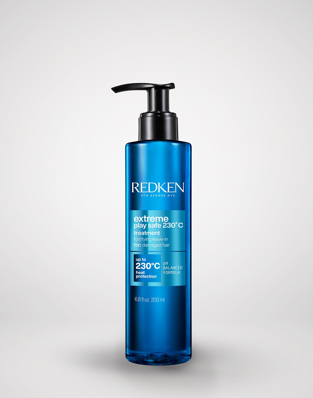 Loțiune termoprotectoare fără clătire - Redken Extreme PlaySafe - Protecție termică 230°C - 250ml