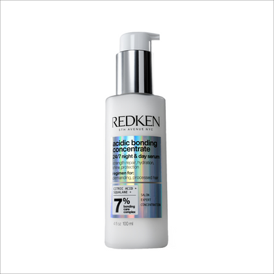 Redken Acidic Bonding Concentrate 24/7 Intensive Repair Serum Treatment for Day and Night, 100 ML