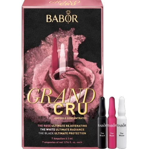 Fiole cu extract de trandafir - Babor Grand Cru - Hidratare intensă și regenerare - 7 x 2 ml
