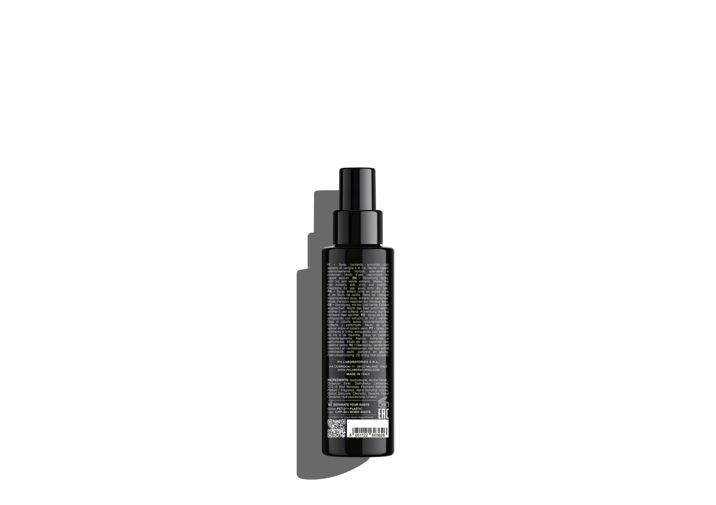 Luciu de păr parfumat pH Laboratories STYLE & FINISH SCENTED SHINE SPRAY 100ML