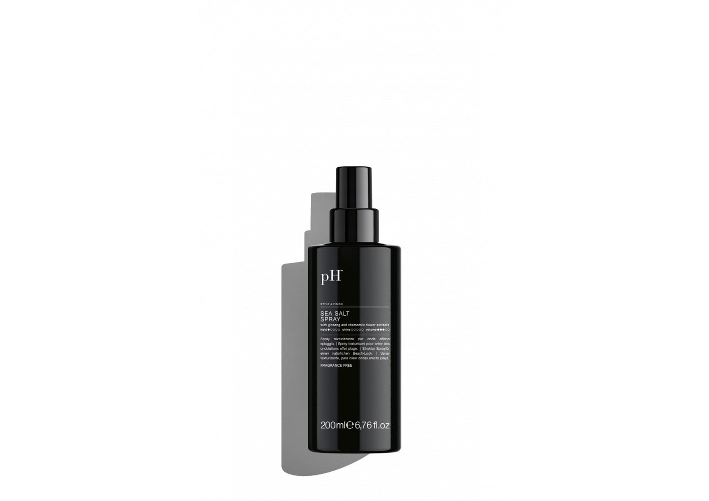 Spray texturant cu sare de mare pH Laboratories STYLE & FINISH SEA SALT SPRAY, 200 ML