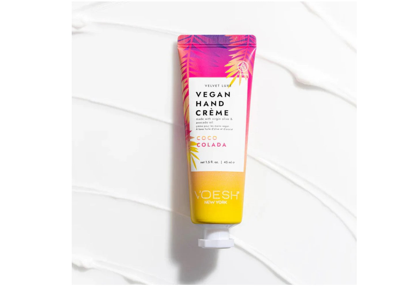 Cremă de mâini Voesh New York Vegan hand cream Coco Colada 45ml