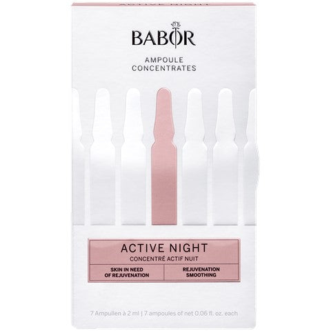 Babor Active Night Ampoule – Fiole pentru regenerare și revitalizare peste noapte 7x2ml