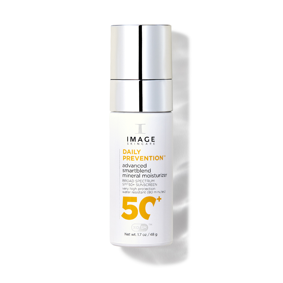 Crema hidratantă minerală cu SPF 50+ Image Skincare - DAILY PREVENTION Advanced Smartblend Mineral Moisturizer SPF 50+ 50 ml