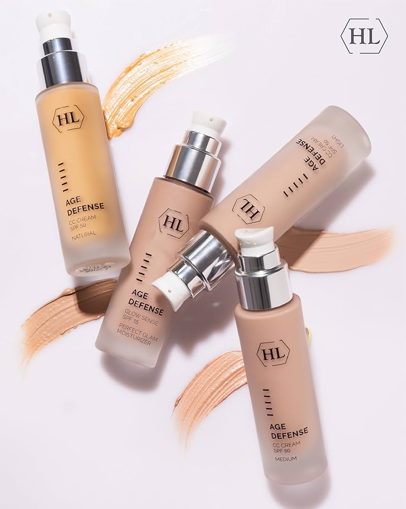 CC Cream SPF50 Holy Land Always Active Age Defense Medium – Acoperire Naturală & Protecție UV | 50ml