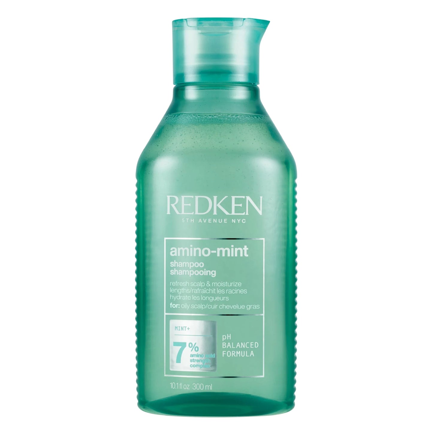 Șampon revigorant pentru scalp gras - Redken Amino Mint - Curățare și reîmprospătare - 300ml