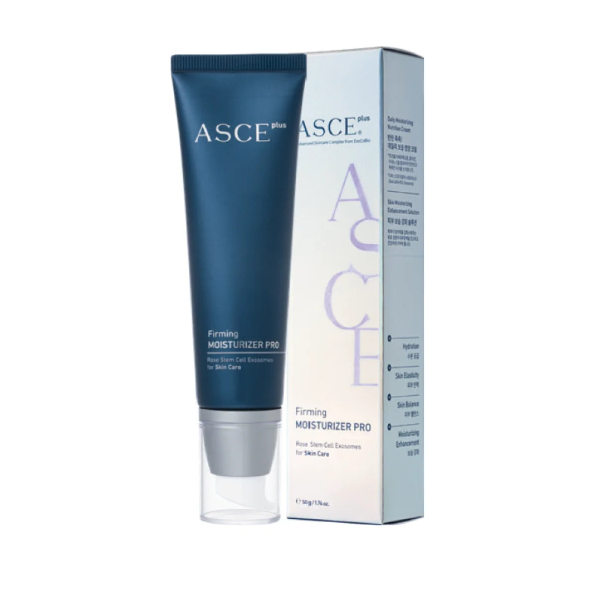 EXOCOBIO ASCE+ Firming Moisturizer cu Exozomi – Cremă Regeneratoare Anti-Age pentru Fermitate și Colagen
