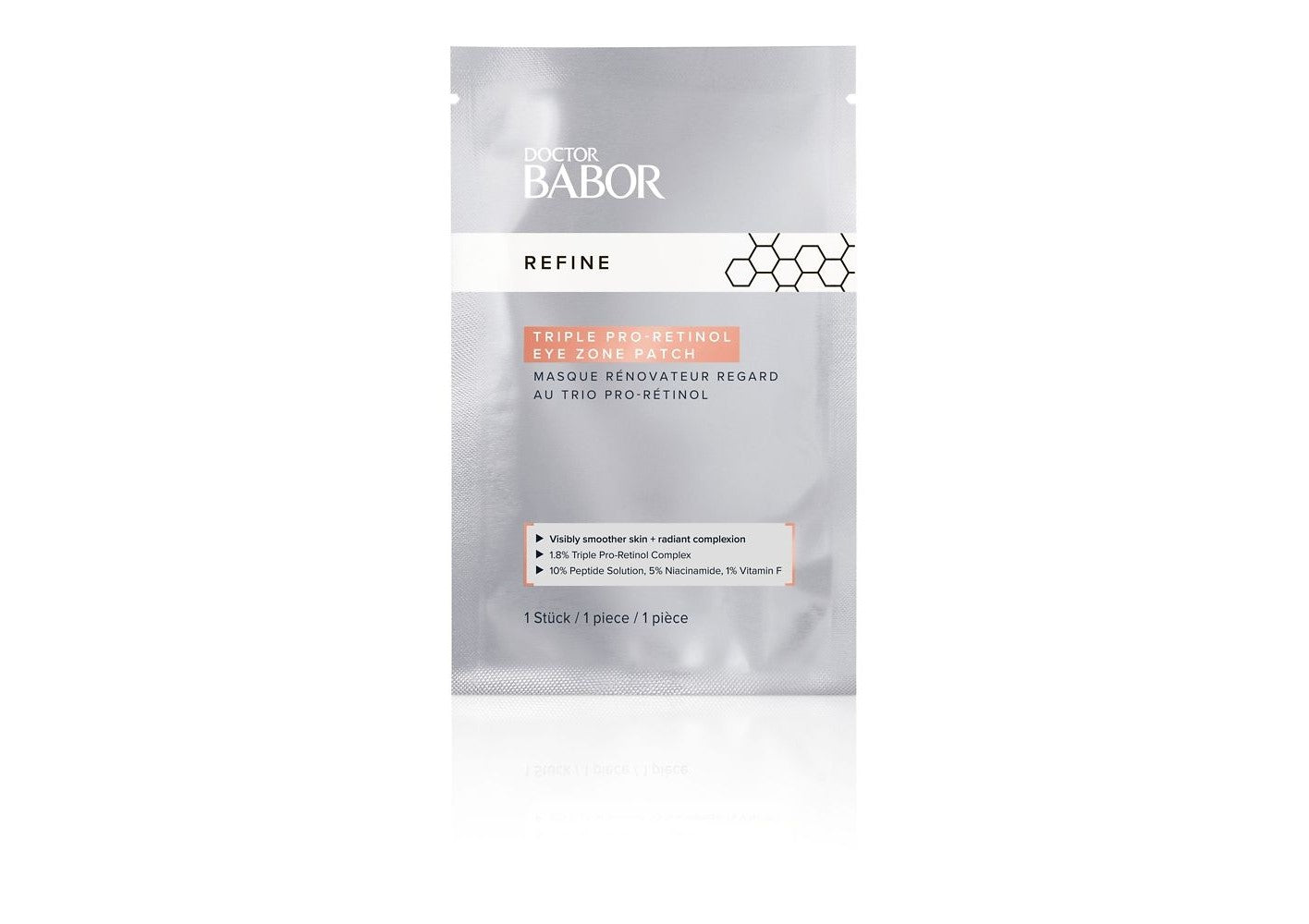 Masca pentru zona ochilor Doctor Babor Refine Triple Pro-Retinol 5buc.