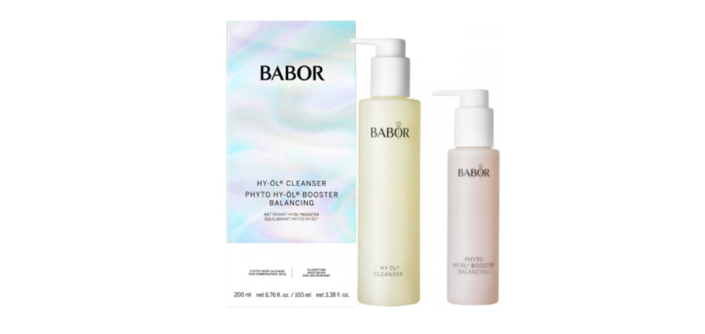 Set demachiere Babor HY-ÖL Cleanser Phyto HY-ÖL Booster Balancing 200+100ml