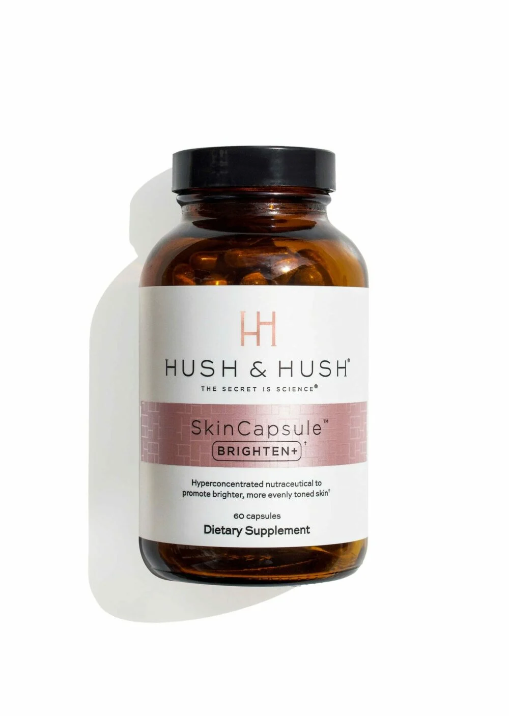 Supliment pentru reducerea petelor pigmentare Hush&Hush SkinCapsule Brighten+ 60 Capsule