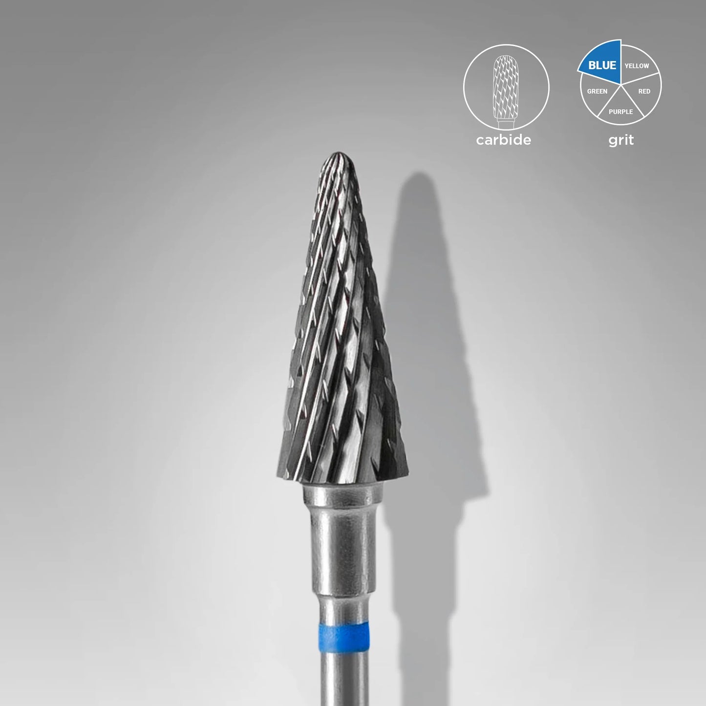 Staleks PRO Expert Bit din carbide con blue FT71B060/14