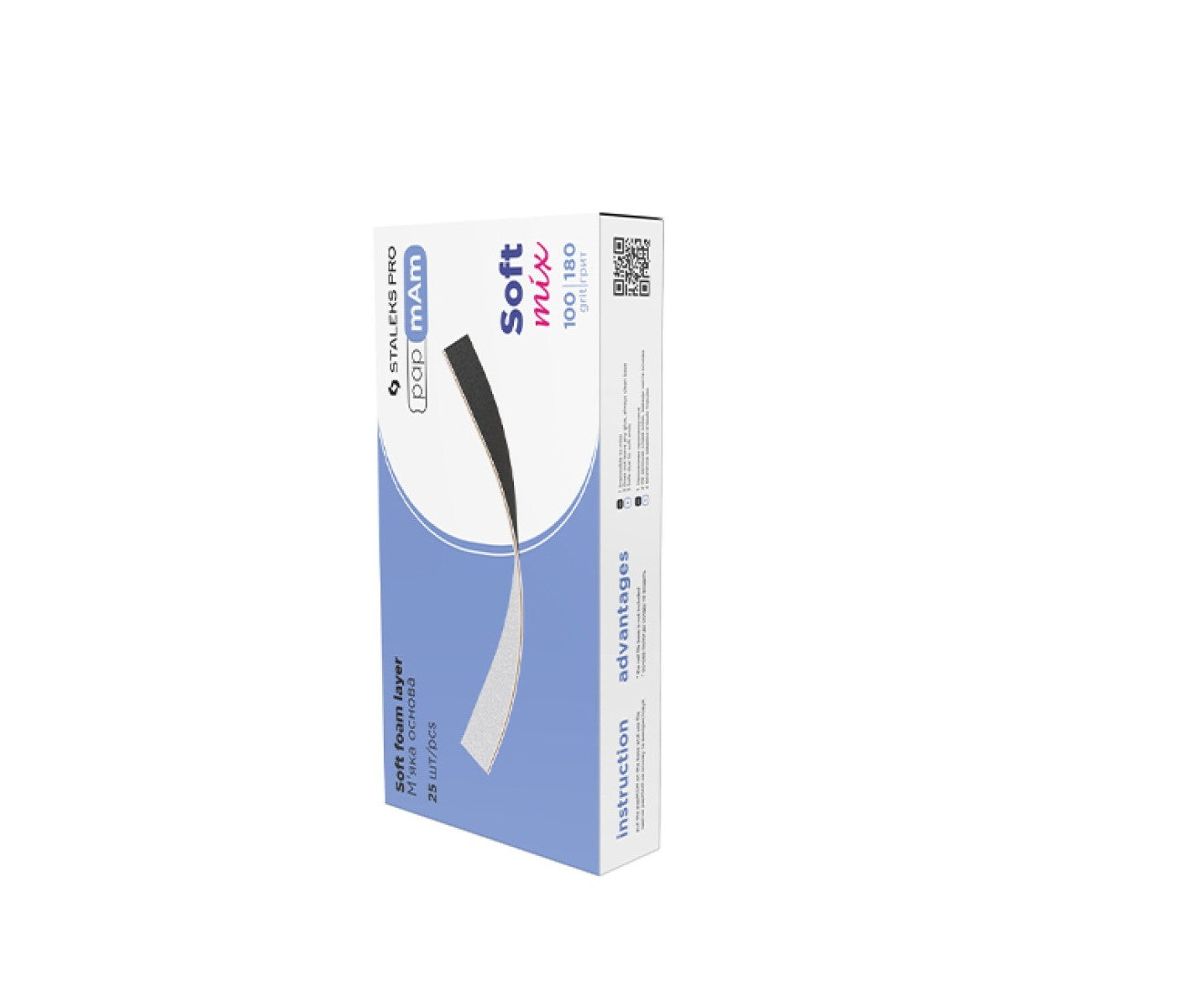 Staleks PRO rezerve pila soft mix DFCEMix-20-100/180, 25buc