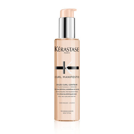 Cremă-gel pentru definirea buclelor - Kérastase Gelée Curl Contour - Definire și hidratare pentru păr creț - 150ml