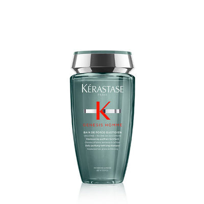 Purifying shampoo for weakened hair - Kérastase Genesis Homme Bain de Force Quotidien - Daily strengthening - 250ml
