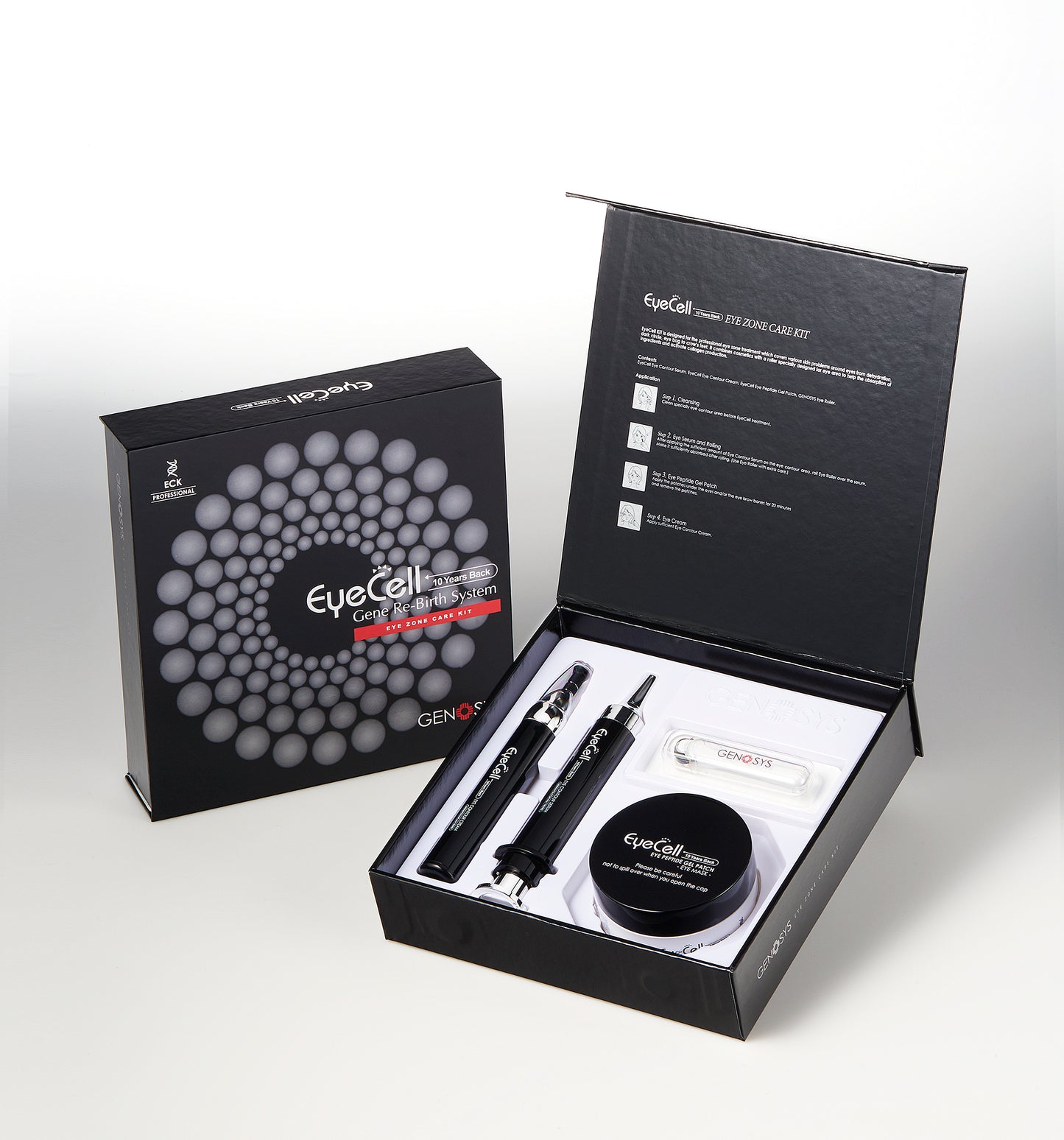 Genosys EyeCell eye care kit with moisturizing and dark circle reduction effect