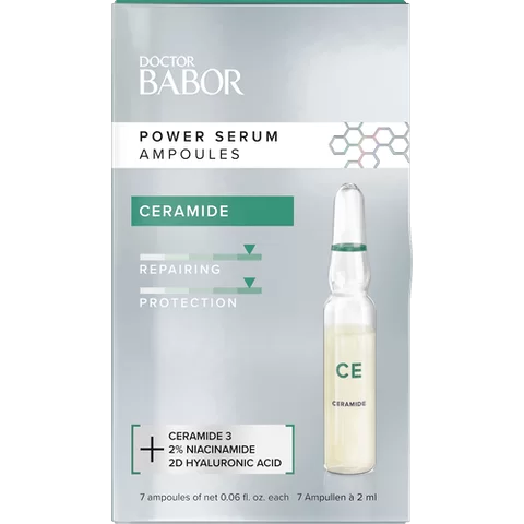 Fiole cu ceramide - DOCTOR BABOR POWER SERUM AMPOULES - Fortifiere și hidratare - Ceramide - 7x2ml