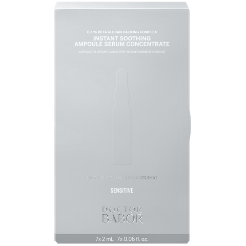 Doctor Babor Instant Soothing Ampoule - Calming ampoules for sensitive skin and anti-redness 7x2ml