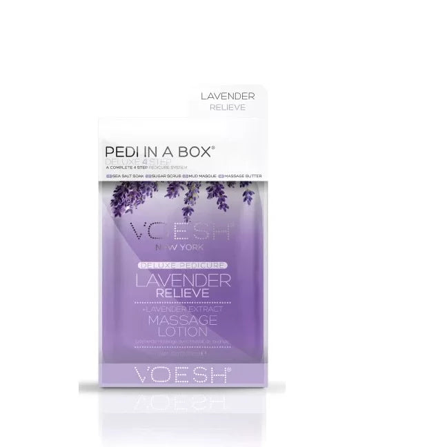Voesh Pedi In A Box - Lavander Relief