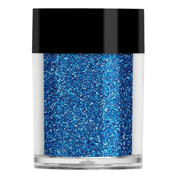 Holographic Nail Glitter True Blue Lecente 8g