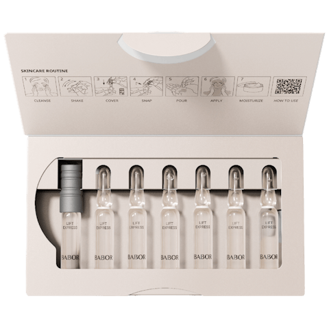 Instant lifting anti-wrinkle ampoules — Babor Ampoule Concentrates Lift Express 7x2ml